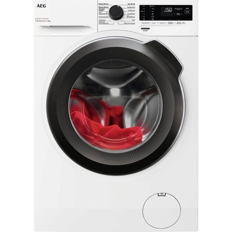 AEG LF5Z48BG Πλυντήριο Ρούχων 8kg με Ατμό 1400 Στροφών