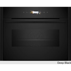 Neff C29MR21Y0 + Z9045DY0 Φούρνος άνω Πάγκου Με Λειτουργία Μικροκυμάτων Deep Black