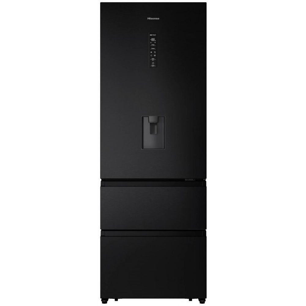 Hisense RT641N4WFE1 Ψυγειοκαταψύκτης Total NoFrost Υ200xΠ70.4xΒ69.4εκ. Μαύρος