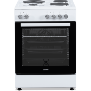 Eskimo ES 4080W Κουζίνα Ηλεκτρική 80lt με Εμαγιέ Εστίες