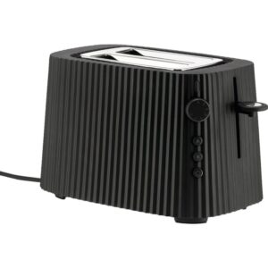 Alessi PLISSE MDL08 B Φρυγανιέρα 2 Θέσεων Μαύρη 850W