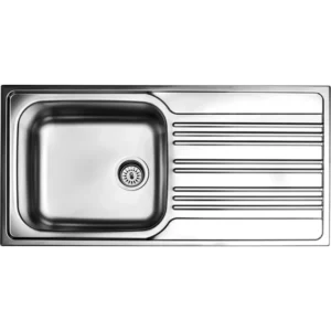 Fortinox Valley 25110 Ανοξείδωτος Λείος Ένθετος Νεροχύτης Αντιστρεφόμενος