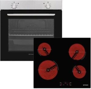 Pyramis PO78010008SIX + PHC62430FMB Εντοιχιζομενο σετ