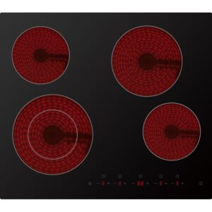 Eskimo ES HB41DUALFR Αυτόνομη Κεραμική Εστία