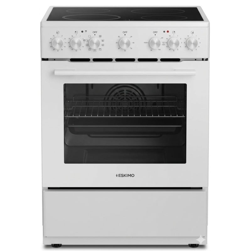 Eskimo ES-VC4034WH Κεραμική κουζινα