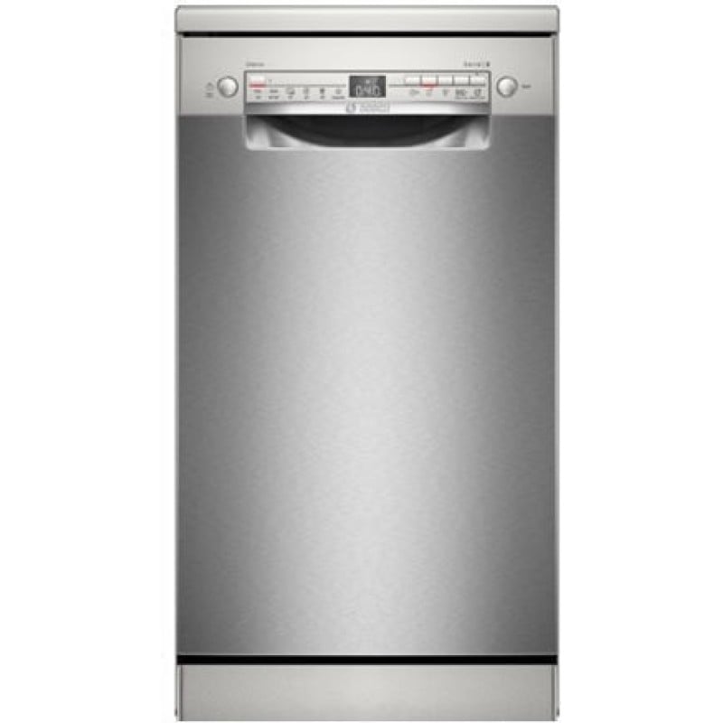 Bosch SPS2HKI55E Ελεύθερο Πλυντήριο Πιάτων με Wi-Fi για 10 Σερβίτσια Inox