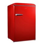 Robin RB-180RED Ψυγείο Μονόπορτο Retro Red E