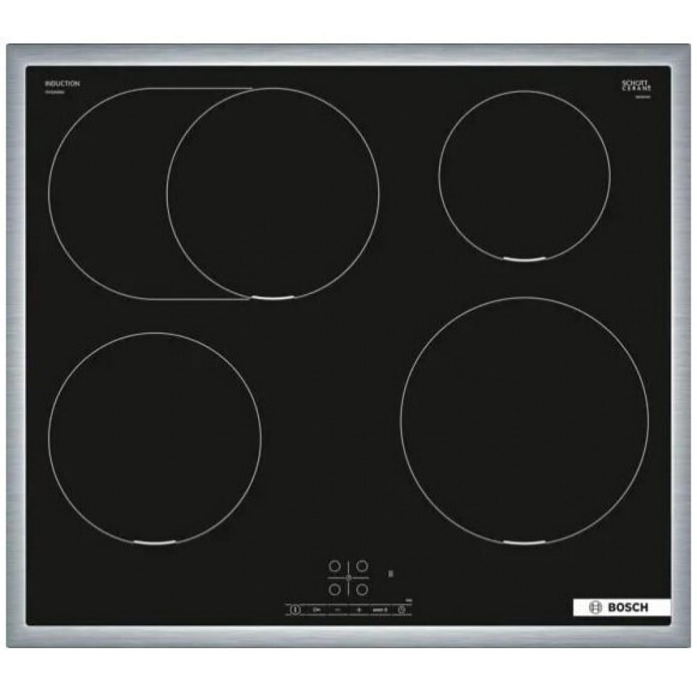Bosch PIF645BB5E Αυτόνομη Επαγωγική Εστία με Λειτουργία Κλειδώματος & Inox Πλαίσιο