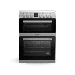 Hyundai HCV22-70L60N-DUAL/X Κεραμική Κουζίνα με 2 Φούρνους 61lt + 37lt Inox