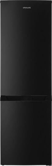 Davoline CFX253NFBL Ψυγειοκαταψύκτης 253lt Full No Frost Μαύρος