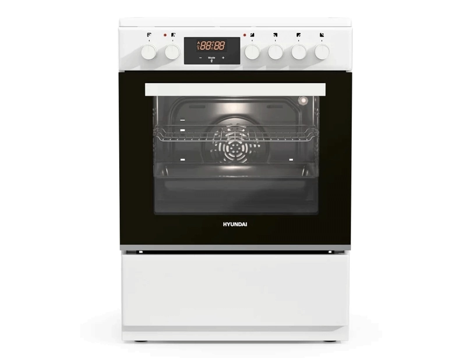 Hyundai HCVC25V-7261V/W Κεραμική Κουζίνα