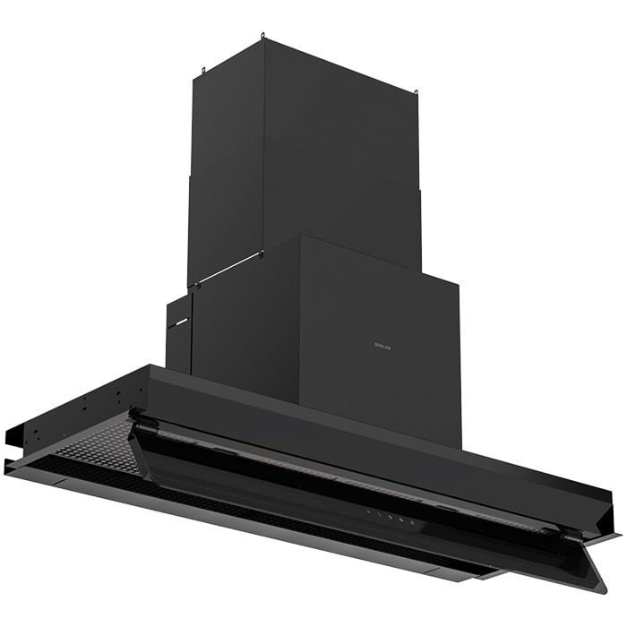 Davoline Inside 4 Bl Anti Drip BL 60 Απορροφητήρας Καμινάδα-Τζάκι Μαύρος