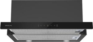 Davoline Supreme Black Glass 60 BL Συρόμενος Απορροφητήρας 60cm Μαύρος