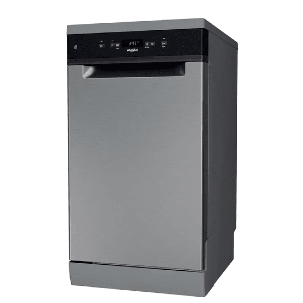 WHIRLPOOL WSFC3M27X Ελεύθερο Πλυντήριο Πιάτων για 10 Σερβίτσια 45cm Inox